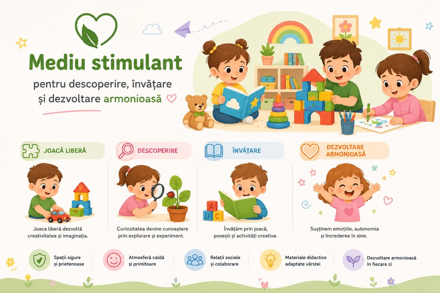 Mediu stimulant pentru descoperire și învățare